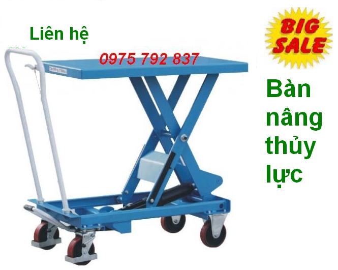Bàn nâng thủy lực 150 kg/300kg/350kg/500 kg - 1 tấn